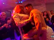 Slutty girls get entirely wild and nude at hardcore party
