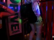 Nice beauties give head and enjoy nailing and groupsex