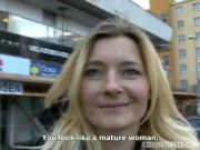 Czech Woman Sucks Boner For Payment