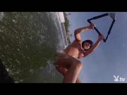 Naked Wakeboard Babes!