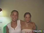 Amateur Lesbians Shower And Shave