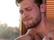 Dicksucking stud rimmed before bareback sex