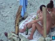 Chick Giving Head At The Beach