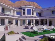 Swingers gather by the pool before they head out to sin city