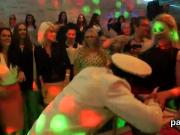 Nasty nymphos get fully foolish and stripped at hardcore party