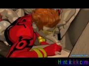 Group hentai gay hot gangbanged orgy at night