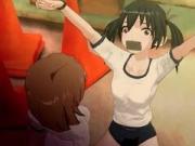 Tied up anime anime cutie gets cunt vibed hard