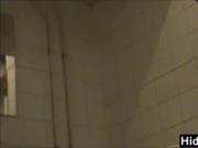 Fat Woman Watched In The Bathroom
