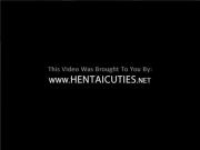 Hentai angel toying cunny in bedroom