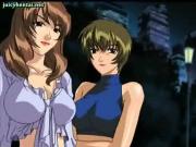 Horny anime lesbians fingering