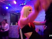 Unusual chicks get completely crazy and undressed at hardcore party