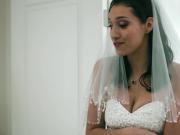 Beautiful bride fucked so hard by perverted big cock stepbrother