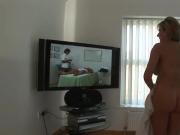 Unfaithful british milf lady sonia exposes her big boobies