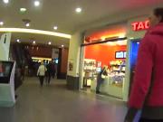 Stunning czech kitten was teased in the mall and rode in pov