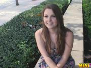 Cali Hayes got big dick inside her chubby pussy