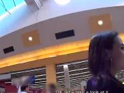 Beautiful czech nympho is tempted in the hypermarket and drilled in pov