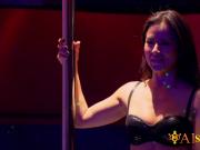 Poledancing is a hell of a warm up for orgy