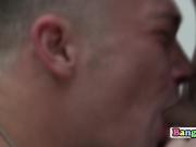 Gay soldiers are approached by superiors during shower for sex