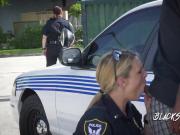 Perverted milf cops apprehend criminal for banging neighbors wife