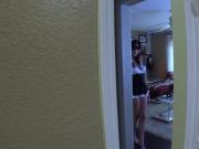 Mom and compeer's partner's teen orgy first time Swalloween Fun