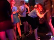 Naughty teens get entirely insane and nude at hardcore party