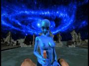 Human Fucking 3D Blue Alien Girl!