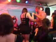 Kinky teenies get fully wild and nude at hardcore party