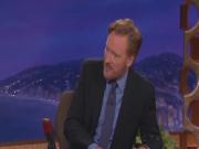 Pretty Celebrity Visits Conan Clad In Suggestive Dress