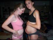 Cute Pregnant Teen GFs!