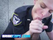 Gorgeous cop loves to play with dick