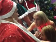 College amateur xmas party turns into a wild fuck orgy