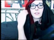 Freaky Redhead Goes Wild and Creepy