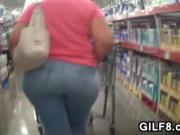 Granny With A Big Ass At Costco