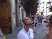 Useless babe humiliated in public by her lezdom lady