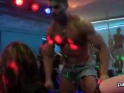 Frisky teenies get fully wild and undressed at hardcore party