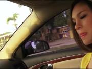 Hot ass teen hitchhikes and then pounded by nasty stranger