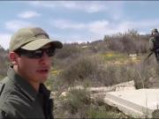 Border patrol agent nailed horny latina after sucking off