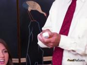 Teen Ivy Rose Shows Her Tits To Dirty Old Men