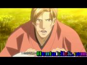 Hentai gay man outdoor sex fun with anal cock