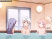 Bodacious anime chick sucking