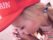 Extraordinary pov bj and deepthroat