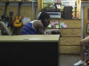 Black bf let his girl fucked by pawn man at the pawnshop