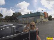 Lilli got fucked good in an alley behind a building