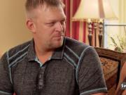 Swinger couples visit different premises of the mansion to meet other couples