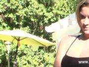 Ihr erster schwarzer Schwanz, und sie liebt es