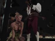 Filthy pirate from Peter Pan fucking a blonde pornstar Riley Steele