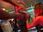 Frisky chicks get completely foolish and nude at hardcore party