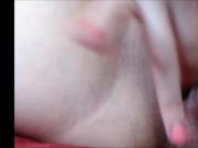 Lovely brunette Rocking her pussy up