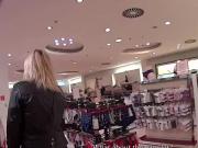 Enchanting czech kitten was seduced in the mall and plowed in pov