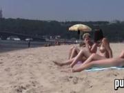 Naked Teen Girls At The Beach